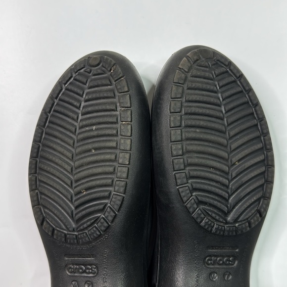 Croc Kadee Black Ballet Flats Shoes Size 7 Women - Picture 9 of 9